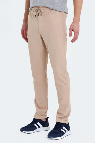 Slazenger PART Men's Tracksuit Bottoms Beige - Thumbnail