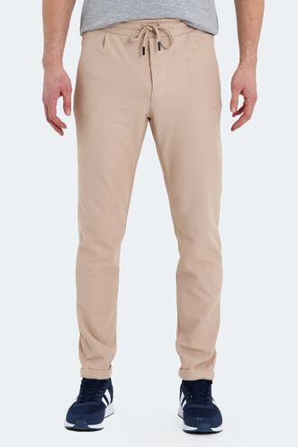 Slazenger PART Men's Tracksuit Bottoms Beige - Thumbnail