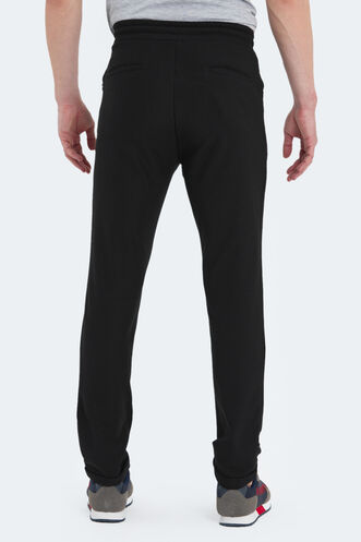 Slazenger PART Men's Sweatpants Bottoms Black - Thumbnail