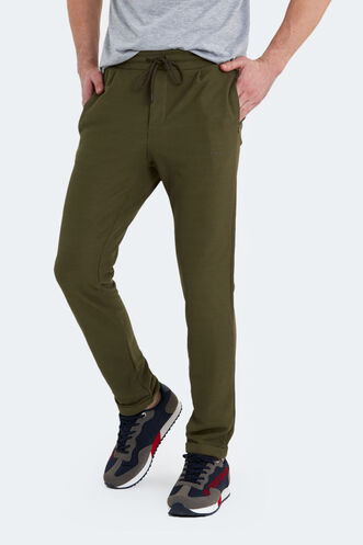 Slazenger PART Men's Tracksuit Bottoms Khaki - Thumbnail