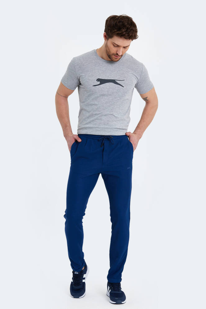 Slazenger PART Men's Tracksuit Bottoms Sax Blue