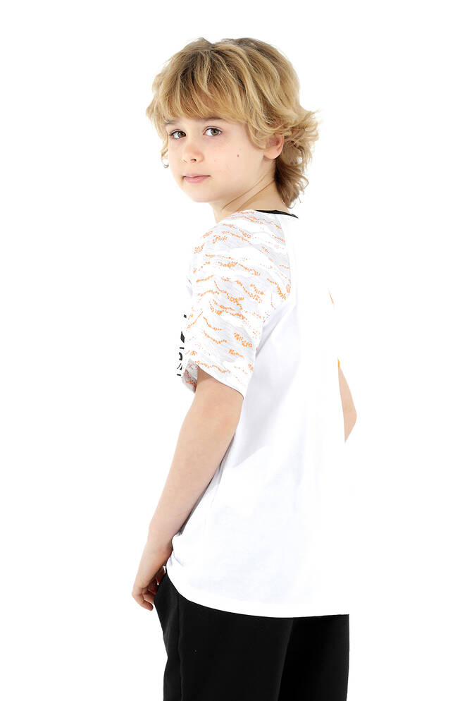 Slazenger PARVEEN Boy Short Sleeve T-Shirt White