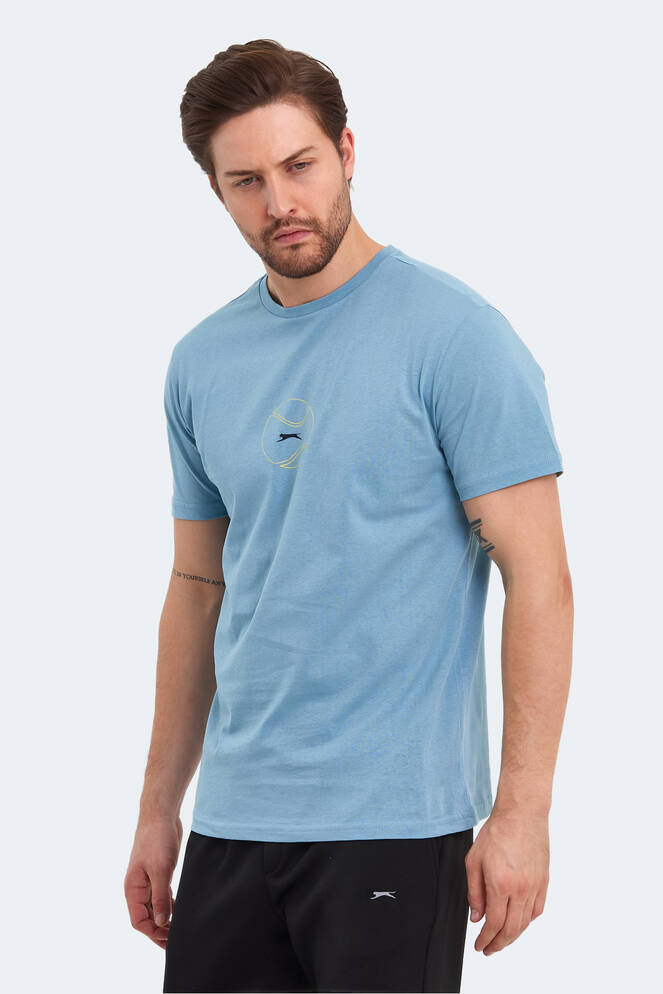 Slazenger PASSAGE Erkek T-Shirt Mavi