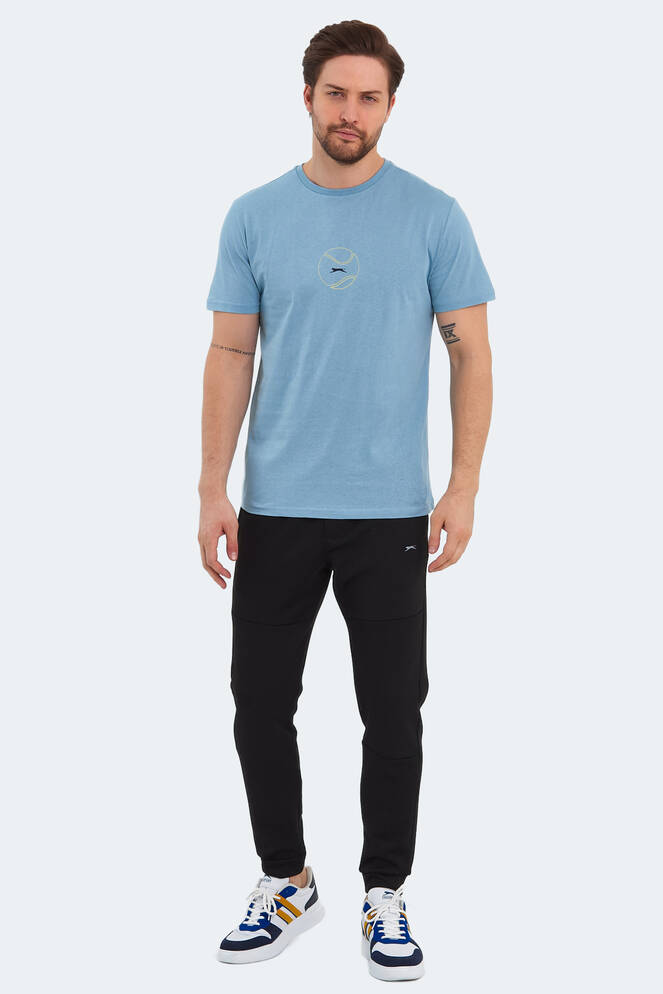 Slazenger PASSAGE Erkek T-Shirt Mavi