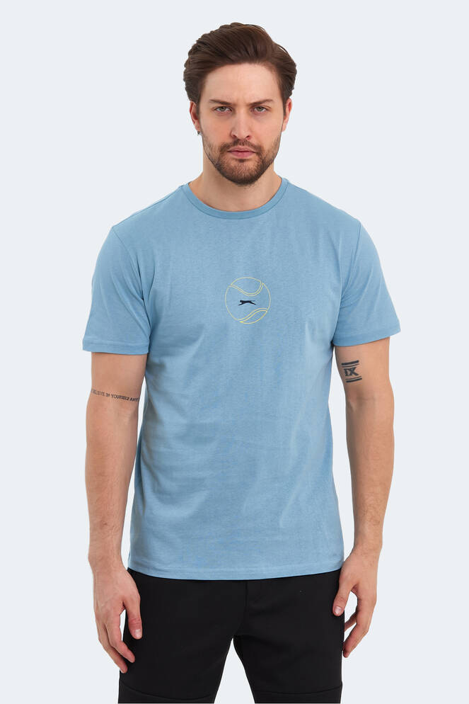 Slazenger PASSAGE Erkek T-Shirt Mavi