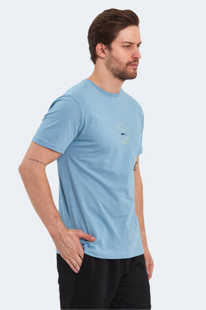 Slazenger PASSAGE Erkek T-Shirt Mavi