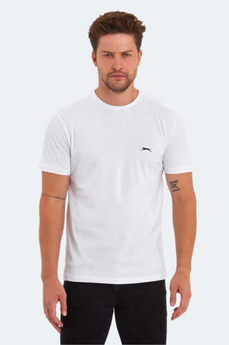 Slazenger PATKA Erkek T-Shirt Beyaz - Thumbnail