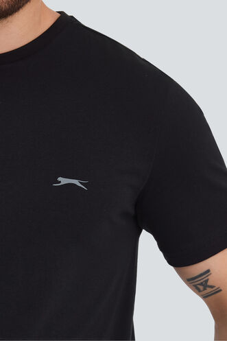 Slazenger PATKA Erkek T-Shirt Siyah - Thumbnail