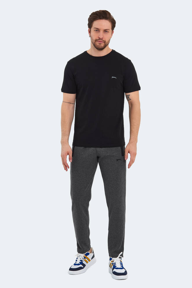 Slazenger PATKA Erkek T-Shirt Siyah