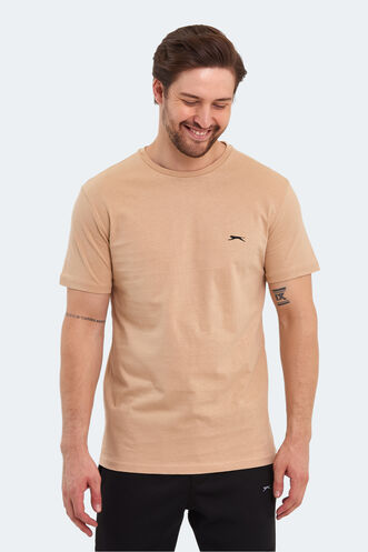 Slazenger DUCK Men's T-Shirt Beige - Thumbnail