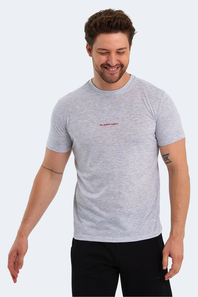 Slazenger PATSY Erkek Kısa Kollu T-Shirt Ekru