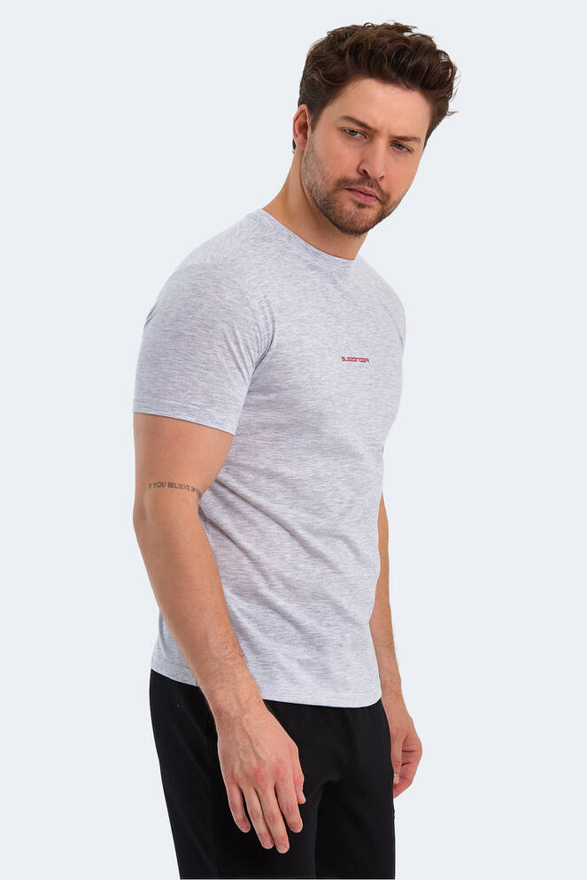 Slazenger PATSY Erkek Kısa Kollu T-Shirt Ekru