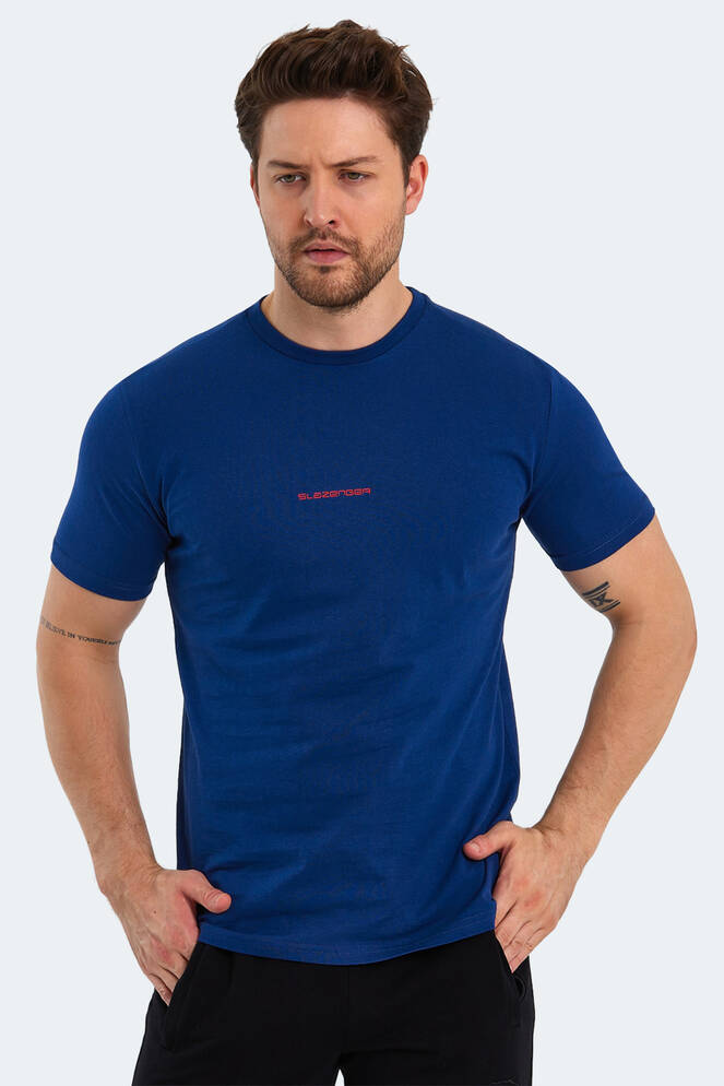 Slazenger PATSY Erkek Kısa Kollu T-Shirt Indigo