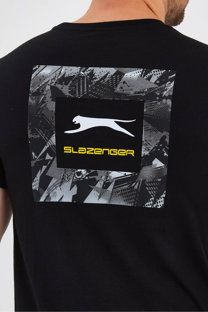 Slazenger PATSY Erkek Kısa Kollu T-Shirt Siyah