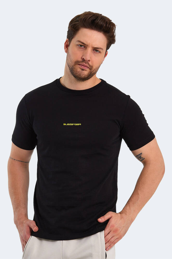 Slazenger PATSY Men's Short Sleeve T-Shirt Black