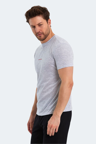 Slazenger PATSY Men's Short Sleeve T-Shirt Ecru - Thumbnail