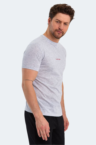 Slazenger PATSY Men's Short Sleeve T-Shirt Ecru - Thumbnail