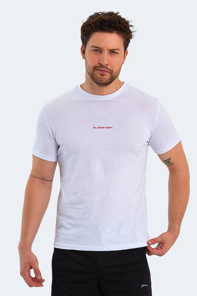 Slazenger PATSY Men's Short Sleeve T-Shirt White