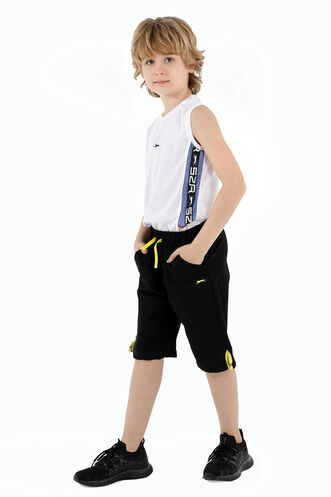 Slazenger PATTON Boys' Shorts Black - Thumbnail