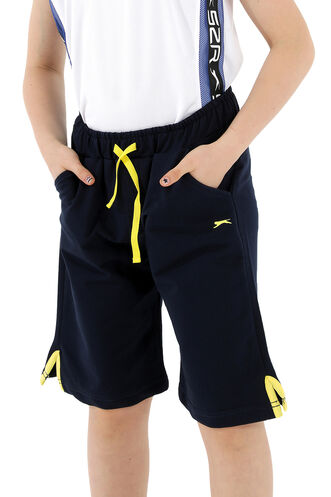 Slazenger PATTON Boys' Shorts Navy - Thumbnail