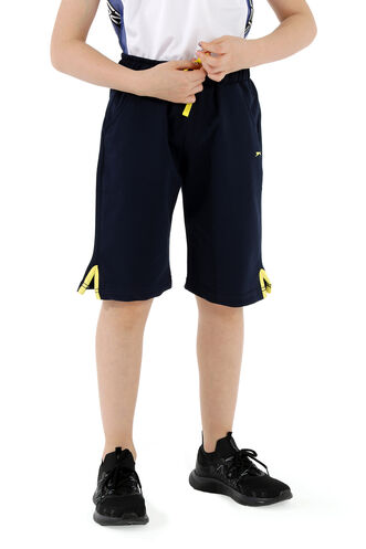 Slazenger PATTON Boys' Shorts Navy - Thumbnail