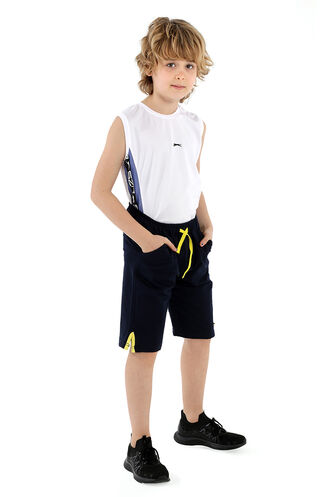 Slazenger PATTON Boys' Shorts Navy - Thumbnail