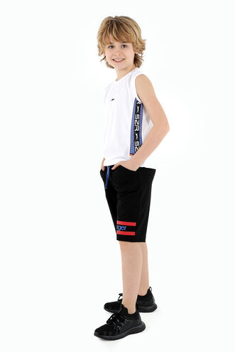 Slazenger PAULIEN Boys' Shorts Black - Thumbnail