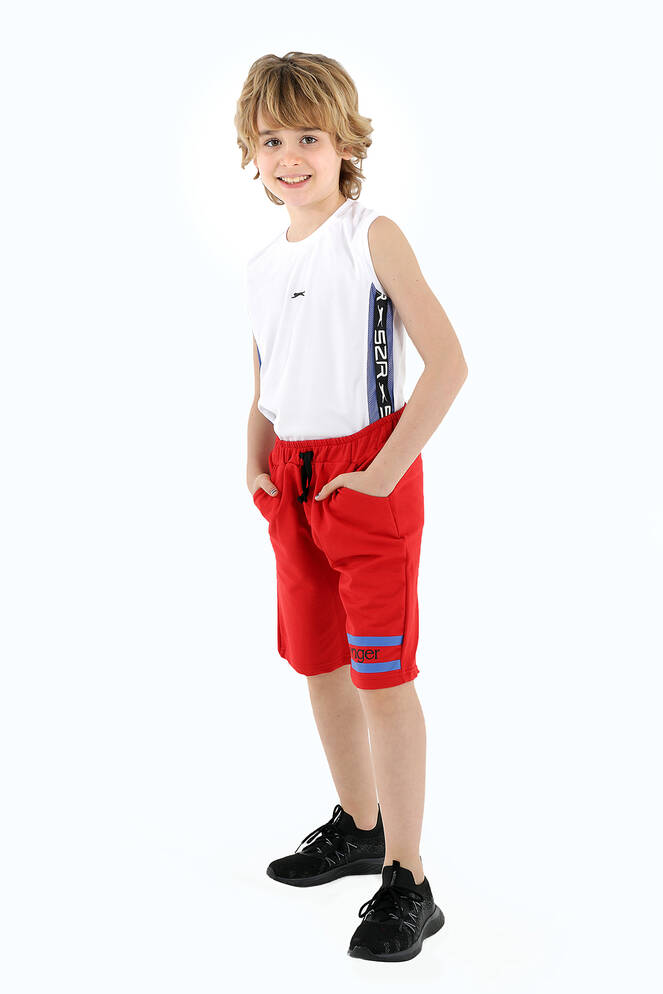 Slazenger PAULIEN Boy's Shorts Red