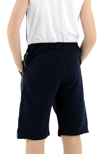 Slazenger PAVEL Boy's Shorts Navy Blue - Thumbnail