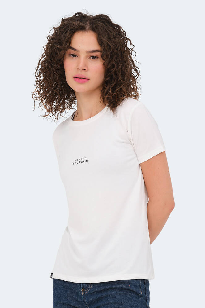 Slazenger PAYTONS Kadın T-Shirt Ekru