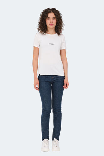 Slazenger PAYTONS Women's T-Shirt Ecru - Thumbnail