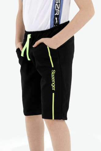 Slazenger PECE Boys' Shorts Black - Thumbnail