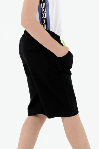 Slazenger PECE Boys' Shorts Black - Thumbnail