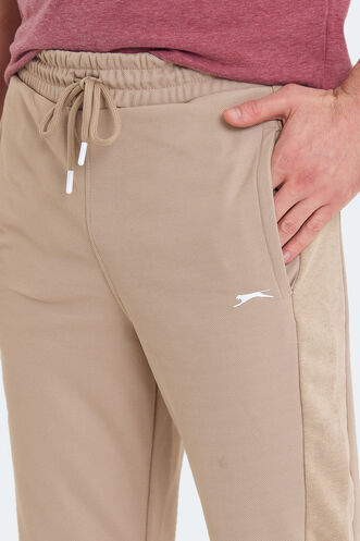 Slazenger PEKKA Men's Tracksuit Bottoms Stone Grey - Thumbnail