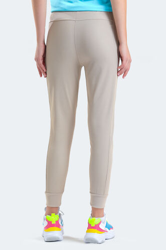 Slazenger PENELOPE Women's Sweatpants Beige - Thumbnail