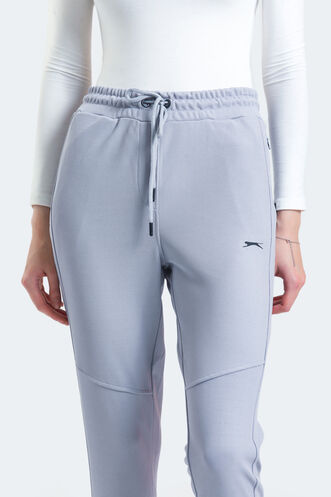 Slazenger PENELOPE Women's Sweatpants Bottoms Gray - Thumbnail