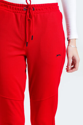 Slazenger PENELOPE Women's Sweatpants Bottoms Red - Thumbnail