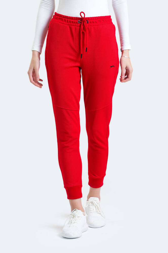 Slazenger PENELOPE Women's Sweatpants Bottoms Red