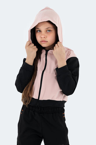 Slazenger PENI Girl Child Sweatshirt Pink - Thumbnail