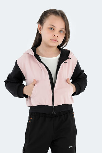 Slazenger PENI Girl Child Sweatshirt Pink - Thumbnail