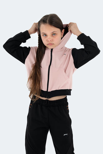 Slazenger PENI Girl Child Sweatshirt Pink - Thumbnail