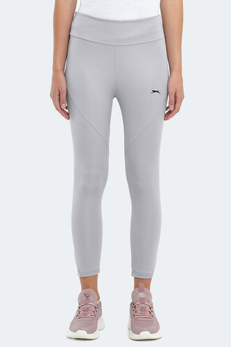 Slazenger PEREDURA Women's Fitness Tights Gray - Thumbnail