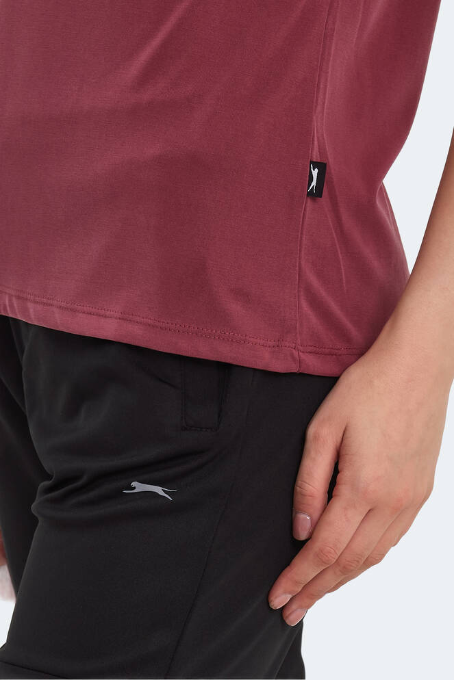 Slazenger PERICAS Kadın T-Shirt Bordo