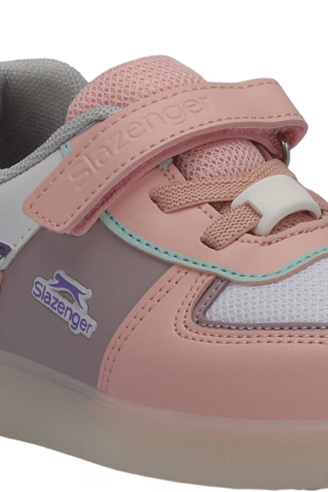 Slazenger PERLE Kız Çocuk Sneaker Ayakkabı Beyaz - Pembe