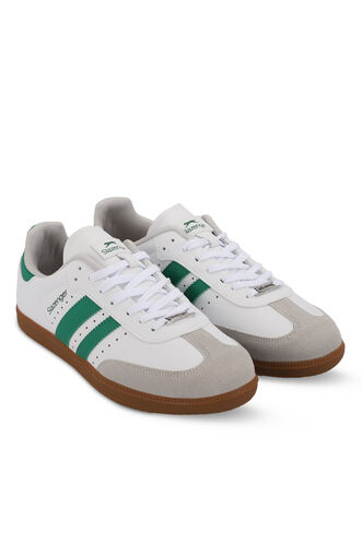 Slazenger PING Men's Sneaker Shoes White - Green - Thumbnail