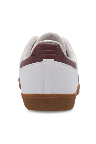 Slazenger PING Men's Sneaker Shoes White - Burgundy - Thumbnail