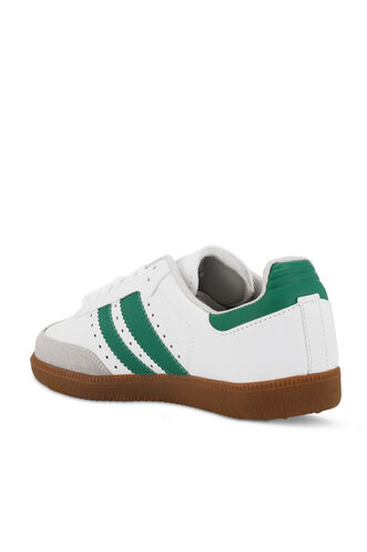 Slazenger PING Women's Sneaker Shoes White - Green - Thumbnail