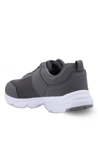 Slazenger PLANE Plus Size Men's Sneaker Shoes Dark Gray - White - Thumbnail