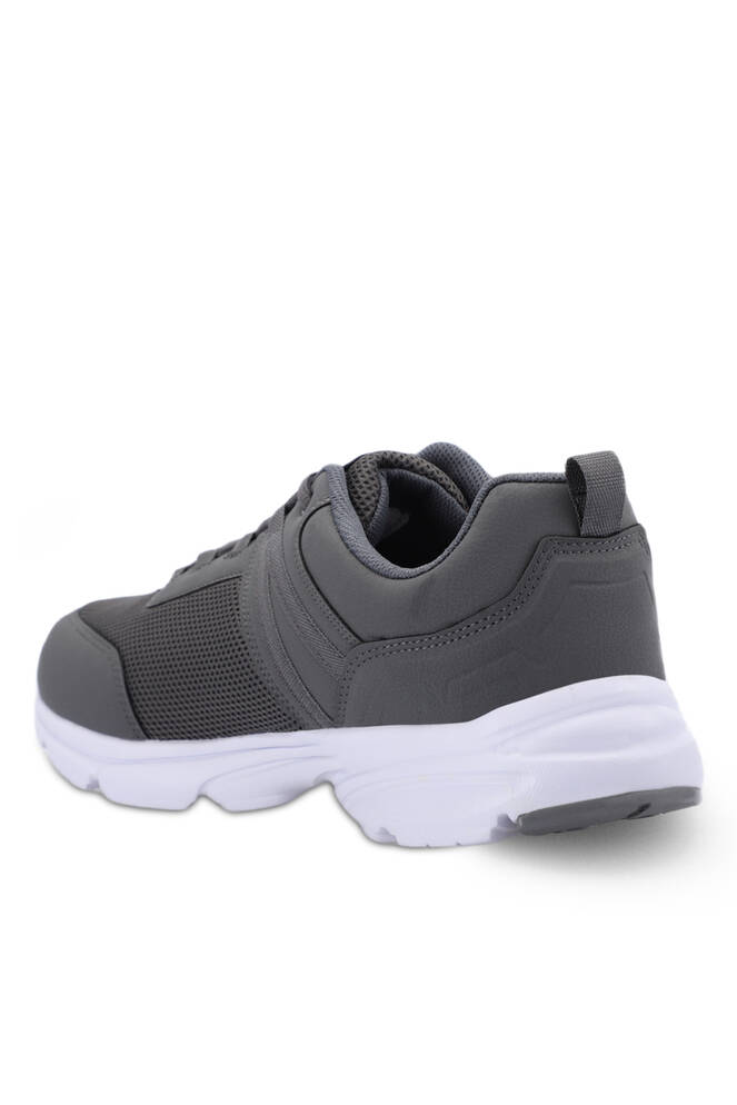 Slazenger PLANE Plus Size Men's Sneaker Shoes Dark Gray - White