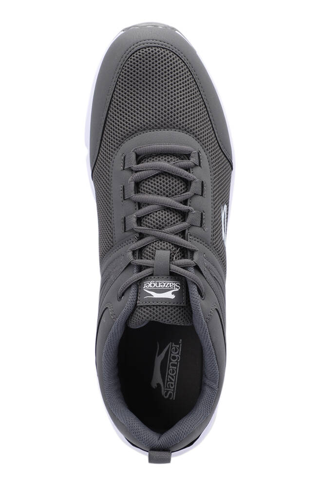 Slazenger PLANE Plus Size Men's Sneaker Shoes Dark Gray - White